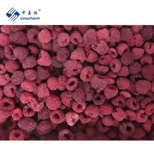 Sinocharm IQF Raspberry baies 90% entier 10% vente de miettes 1Kg emballage BRC A Frozen Raspberry