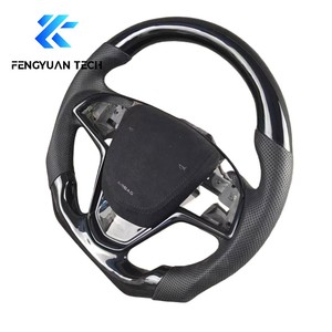 Volante de Fibra de Carbono Forjado para <span class=keywords><strong>Cadillac</strong></span> <span class=keywords><strong>Cts</strong></span> v Ats Ct5 Xt6 Ct4 <span class=keywords><strong>Cts</strong></span>-v <span class=keywords><strong>3.6</strong></span> F1 Srx STS XTS Escalade Coupe Sin Airbag - Product Image 3