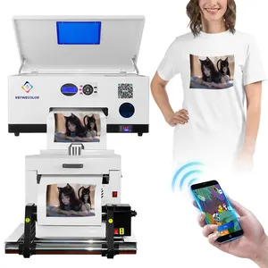 Refinecolor a2 dtf impressora etiqueta máquina de impressão prestígio direto para filmar dtf a3 r impressora w/ inlin