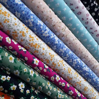 Tissu en polyester Tela Textiles Spandex 4 voies Tissu en spandex Tissu imprimé en polyester pour vêtements