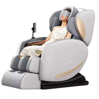 DWJ Zero Gravity Ganzkörper-Airbag-Massagesessel mit SL-Track 3D-Roller für Zuhause und Gewerbe, Multifunktionales Elektrisches Entspannungssofa