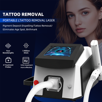 Machine de suppression des sourcils, machine de suppression des tatouages Q-Switched Nd Yag 2000mj, machine de bureau pour le traitement des taches de vieillesse, des taches de rousseur et du chloasma