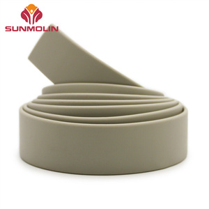 Kaki Custom Zacht Gladde Waterdichte Pvc Gecoate Band Band 25Mm Breedte Hondenhalsband Riem - Product Image 4