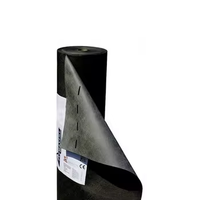 Membrane de toiture perméable à la vapeur, sous-couche imperméable, 3 couches, polypropylène stabilisé aux UV, film d'étanchéité pour maison