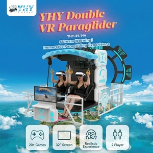 <span class=keywords><strong>Simulateur</strong></span> de Parapente VR Commercial Intérieur pour 2 Joueurs, Jeu de Vol Dynamique en Parapente, Cinéma de Réalité Virtuelle 9D - Product Image 2