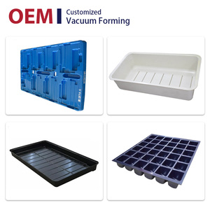 Bandeja de Plástico Termoformada Personalizada, Servicio de Moldeo al Vacío, Bandeja de Embalaje Industrial, Contenedor de Almacenamiento, Fabricante OEM - Product Image 1