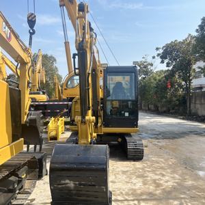 Mini excavatrice CAT305.5E2 d'occasion en bon état petite excavatrice hydraulique sur chenilles de 5 tonnes CAT305.5E2 pelleteuse à vendre - Product Image 5