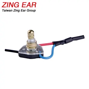Zing Ear ZE-156D LO-HI-OFF / HI-LO-OFF Elétrica Selector de Velocidades Triangular Copa Rotary Micro Interruptor 220v