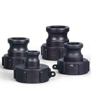 S60X6 to 3/4" 1" 11/4" 11/2" Hose <b>Quick</b> <b>Connector</b> Garden Outdoor IBC Tote Adapter Plastic Hose Faucet Adapter - Product Image 3