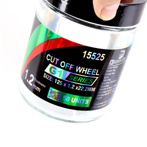 สติกเกอร์โฮโลแกรมแบบกำหนดเองสำหรับขวดบรรจุภัณฑ์อาหารเสริม ฉลากบรรจุภัณฑ์ผลิตภัณฑ์เสริมอาหาร พิมพ์บนวัสดุ PP - Product Image 1