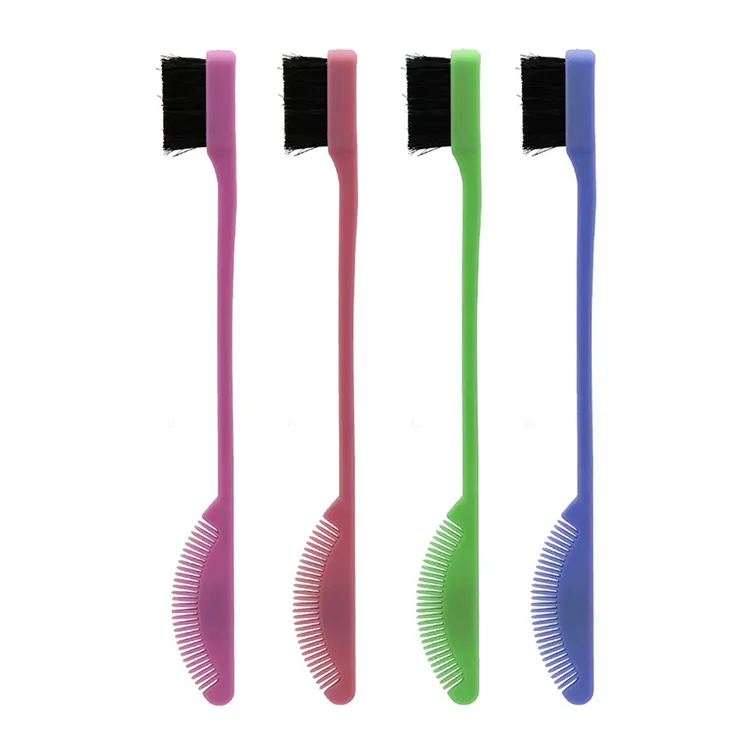 Xyj — brosse de bord double face pour les cheveux, étiquette privée professionnelle, échantillon gratuit, produits de beauté