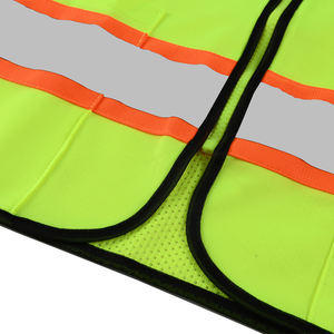 عالية الجودة الأمن الرؤية مرحبا فيس سلامة سترة مع سستة - Product Image 4