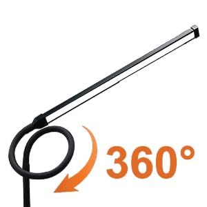 Nordic Designed Vertical Light <strong>Floor</strong> <strong>Lamp</strong> LED Modern Minimalist Style in Black White and <strong>Grey</strong> - Product Image 2