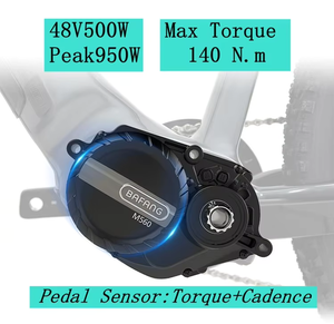 Vélo de montagne CYCTRAC EC1 VTT E-bike en aluminium, 12 vitesses, moteur arrière sans balais 36V, système de transmission 12 vitesses au lithium EC1 - Product Image 2
