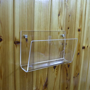 Factory and Custom Wall Door Clear Acrylic Holder <strong>Stand</strong> for Shoes <strong>Boots</strong> Sneakers Transparent Hanging Acrylic Shoe Display Holder - Product Image 2