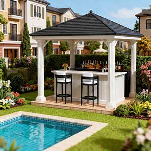 Muebles Modernos para Exteriores, Jardín, Patio Trasero, Hotel, Taburete de Bar para Jardín, Muebles para Exteriores de Villa - Product Image 1