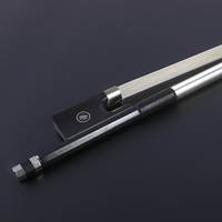 Best Selling Products 1Pcs New 4/4 Black Carbon Fiber Violin Black Carbon Bow 4/4 Violin Bow 3/4 1/2 1/4 Violin Accessories