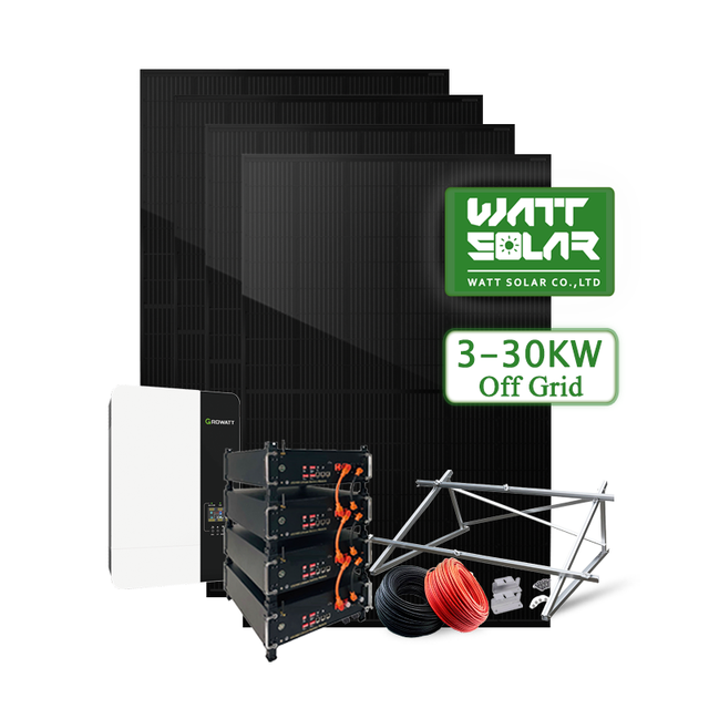 Solar Energy System Full Package 5kw Home 3kw 5kw 8kw 10kw 15kw Off Grid Hybrid Solar Power System