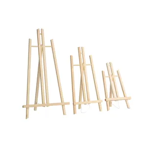 Wooden Mini Easel Tripod Table Easel Painting Craft Wooden Vertical Painting Technique For Art Supplies