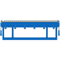 Cintreuse de barres d'armature en acier contrôlée par PLC avec capacité de pliage 6 coups/min, puissance 7,5 kW