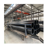 Tianjin DRD PN8 1.5 pouces poly PEHD tuyau hdpe tuyau pe tuyau pour l'irrigation