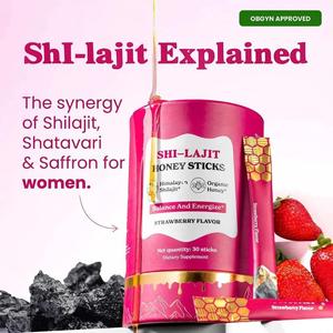 Groothandel Shilajit Honingstok Aardbei Smaak Shilajit Hars Extract Supplement Shilajit Honingstok - Product Image 2