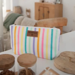 定制旅行套装，带提花手提袋条纹洗漱包桌布大容量肩包<span class=keywords><strong>Swen</strong></span>标志 - Product Image 3