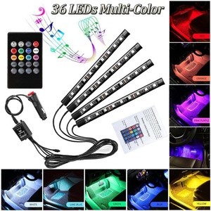 5050 RVB décoration étanche bande led ambiance d'éclairage <span class=keywords><strong>automatique</strong></span> lumière intérieure de voiture - Product Image 6