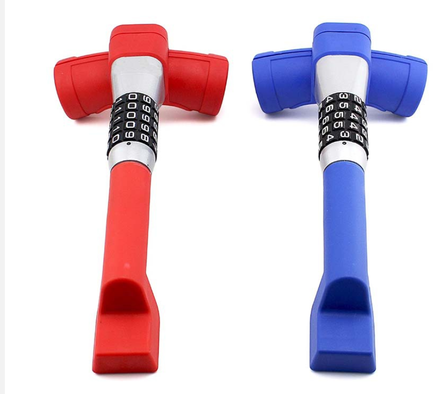 Превосходное качество, Т-образный автомобильный Комбинированный Замок рулевого колеса с функцией защиты от кражи, замок безопасности рулевого колеса