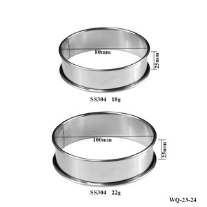 Strumenti <span class=keywords><strong>per</strong></span> torte in acciaio inossidabile 304-<span class=keywords><strong>stampo</strong></span> <span class=keywords><strong>per</strong></span> Mousse traforato di forma quadrata e ovale <span class=keywords><strong>per</strong></span> crostate di frutta e altri dessert - Product Image 3