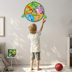 <span class=keywords><strong>Prix</strong></span> usine 2 en 1 <span class=keywords><strong>dinosaure</strong></span> jouets Mini panier de basket-ball pour tout-petit intérieur extérieur jouer jeu jeu de fléchettes pour enfants jouets de Sport en plein air - Product Image 4