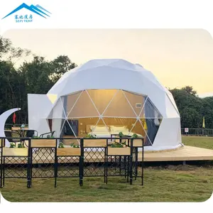 8M Diameter 8X8 Geodesic Dome Tent