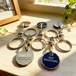 Porte-monnaie émaillé personnalisé en forme unique, cadeau d'anniversaire unique avec logo sur mesure - Product Image 1