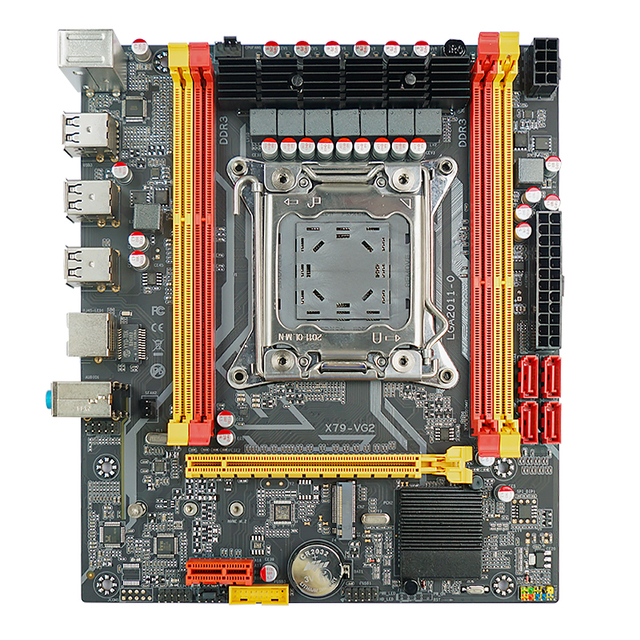 Custom X79 Pc Mainboard LGA2011-0 H61 Chipset Dual Channel DDR3 128GB Mother Board ATX Computer Motherboard