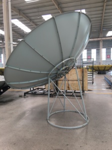 SANWEI Antenna Parabolica in Acciaio da 300cm (3m 10ft) per TV Satellitare, 0.8mm 3.7-4.2GHz, 34 Anni di Esperienza - Product Image 2