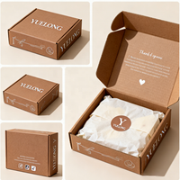 Boîte d'expédition en carton ondulé personnalisée en forme d'avion avec logo, emballage en carton pour coffret cadeau de soins de la peau, directement de l'usine