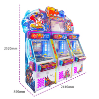 Kising Poussoir de pièces multi-joueurs de haute qualité, machine de jeu d'arcade à récompenses pour parcs d'attractions