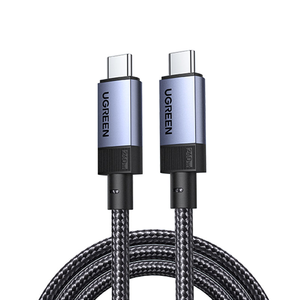 Cable <span class=keywords><strong>USB</strong></span> 3.2 Gen2 Tipo-<span class=keywords><strong>C</strong></span> Ugreen L701 con revestimiento de aluminio trenzado, transferencia de datos de alta velocidad, proyección de pantalla, carga rápida de 240W - Product Image 1