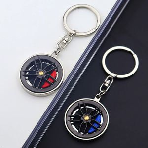 Nuevo Llavero Metálico Creativo Mejorado con Rueda Giratoria, Rodamiento, Disco de Freno y Pinza de Freno - Product Image 1