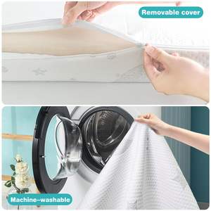 38 "x 26" <span class=keywords><strong>Pack</strong></span> e giocare materassi da letto traspirante copertura Jacquard Gel Memory Foam culla materasso bambino per <span class=keywords><strong>Pack</strong></span> <span class=keywords><strong>n</strong></span> <span class=keywords><strong>Play</strong></span> box - Product Image 6