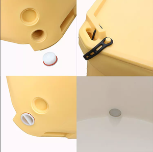 กล่องเก็บของพลาสติกหุ้มฉนวนไฟฟ้าแบบโรโตโมลด์ทันสมัยขนาด460ลิตรภาชนะบรรจุอาหารปลาสดจุของได้มาก - Product Image 4