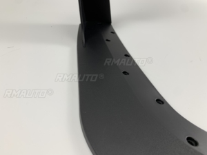 For Ford Mustang All Model 15-21 Modified W/ GT500 MP Bumper Front Bumper Corner Spoiler Winglet <b>Splitters</b> Matte Black - Product Image 4