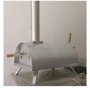 Four à gaz <span class=keywords><strong>Pizza</strong></span> Four à <span class=keywords><strong>pizza</strong></span> extérieur 12 "avec thermomètre de barbecue en pierre à <span class=keywords><strong>port</strong></span> électrique - Product Image 2