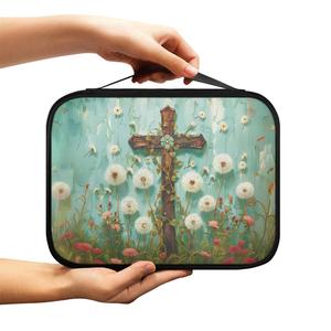 Tùy biến công suất lớn Kinh Thánh túi in theo yêu cầu Christian đức tin chéo Jesus mỹ phẩm <span class=keywords><strong>Tote</strong></span> Túi thích hợp cho du lịch hàng ngày - Product Image 4