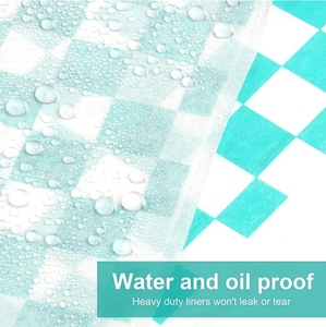 Nhà máy có thể tái chế giá giấy gói thực phẩm tùy chỉnh bánh pizza Burger bánh sandwich Giấy Gói dầu bằng chứng tùy chỉnh in giấy sáp - Product Image 5