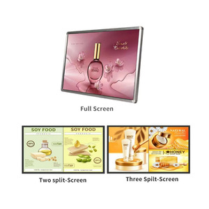 Thương mại 4k <span class=keywords><strong>LCD</strong></span> video tường hiển thị sử dụng trong nhà hiển thị hình ảnh động đồ họa Wall Mount Máy nghe nhạc quảng cáo - Product Image 2