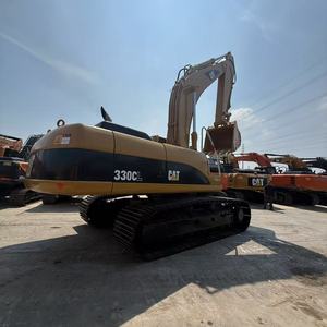 รถขุดตีนตะขาบมือสอง รุ่น 330CL 320CL ปี 2023 น้ำหนักใช้งาน 30 ตัน ความจุบุ้งกี๋ 1 ลูกบาศก์เมตร ผ่านการทดสอบและตรวจสอบแล้ว กำลังไฟ 90 กิโลวัตต์ - Product Image 1