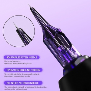 <span class=keywords><strong>Agujas</strong></span> de tatuaje Micropigmentación <span class=keywords><strong>Agujas</strong></span> de cartucho de tatuaje desechables permanentes - Product Image 4