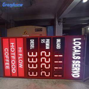 Free standing pubblicità pilone segno per la stazione di <span class=keywords><strong>gas</strong></span> - Product Image 3