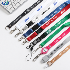 Cordon <span class=keywords><strong>personnalisé</strong></span> en polyester pour <span class=keywords><strong>badge</strong></span>, avec impression par sublimation, logo et outil <span class=keywords><strong>de</strong></span> rétraction, cadeau promotionnel - Product Image 3